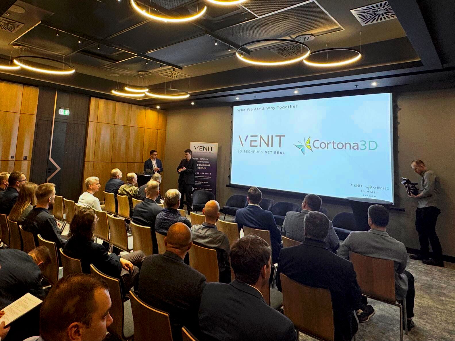 Presentation at the Venit - Cortona3D summit