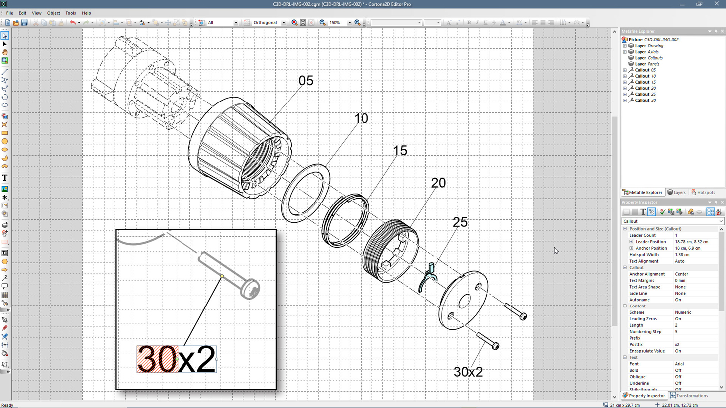 Use of postfix (x2) in callouts
